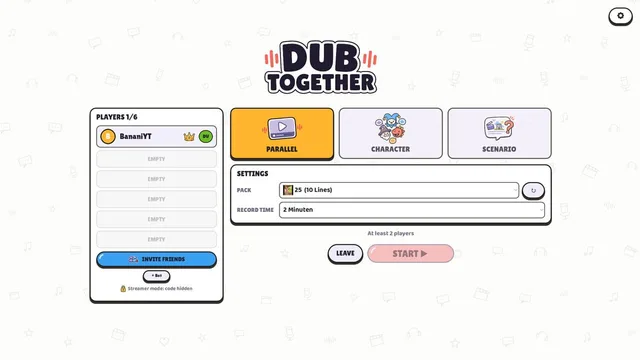 Dub Together — Skärmbilder 2