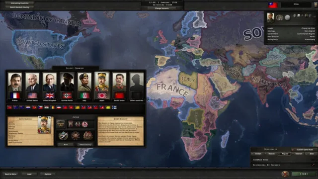 Hearts of Iron IV — Skærmbilleder 6